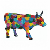 CowParade - Heartstanding Cow, Medium